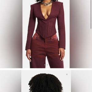 Hanifa top bought re sell but can’t fit